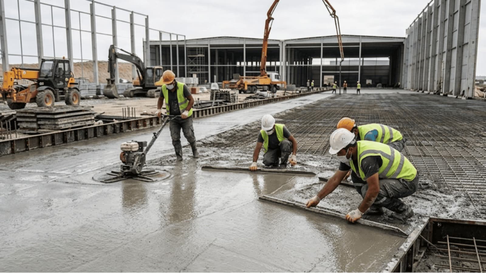 Saha Beton Uygulama Beşiktaş